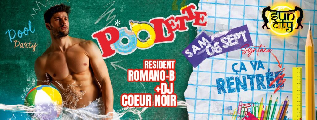 la POOLette revient : ça va rentrer ! RDV le samedi 06/09