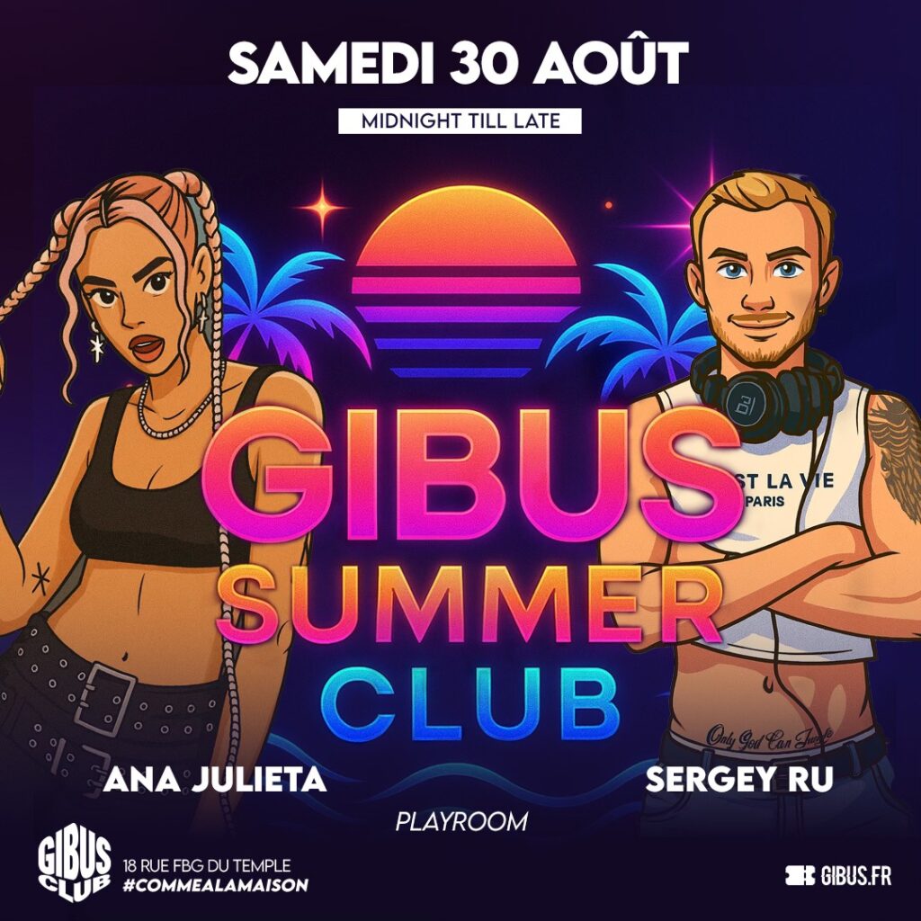 30 Aout GIBUS SUMMER CLUB CLOSING