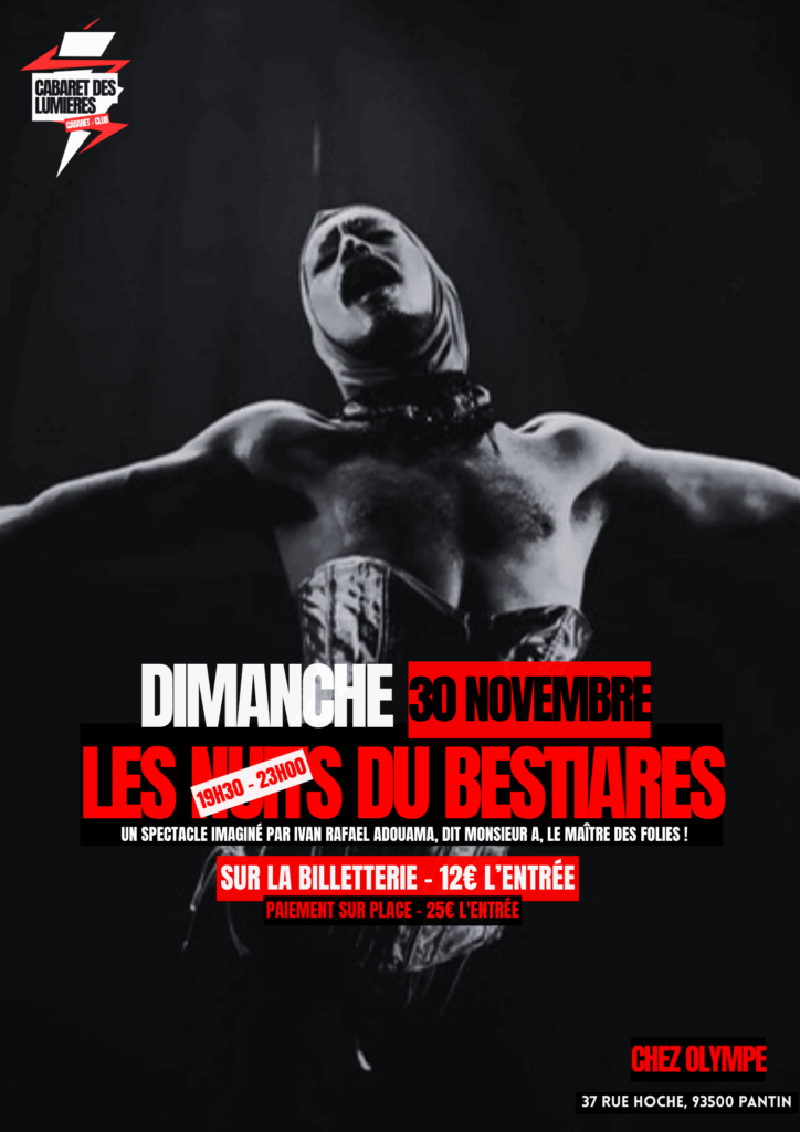 30 Nov Cabaret Les Nuits du Bestiaire.png