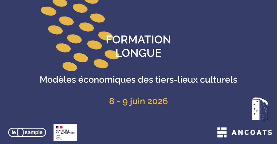 Formation Modèles économiques des tiers-lieux culturels
