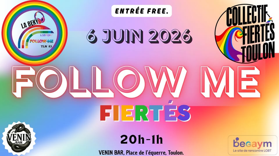 ️‍  Follow-Me Fiertés !!!  Lgbtqia+  Avec Dj La Beky‼️