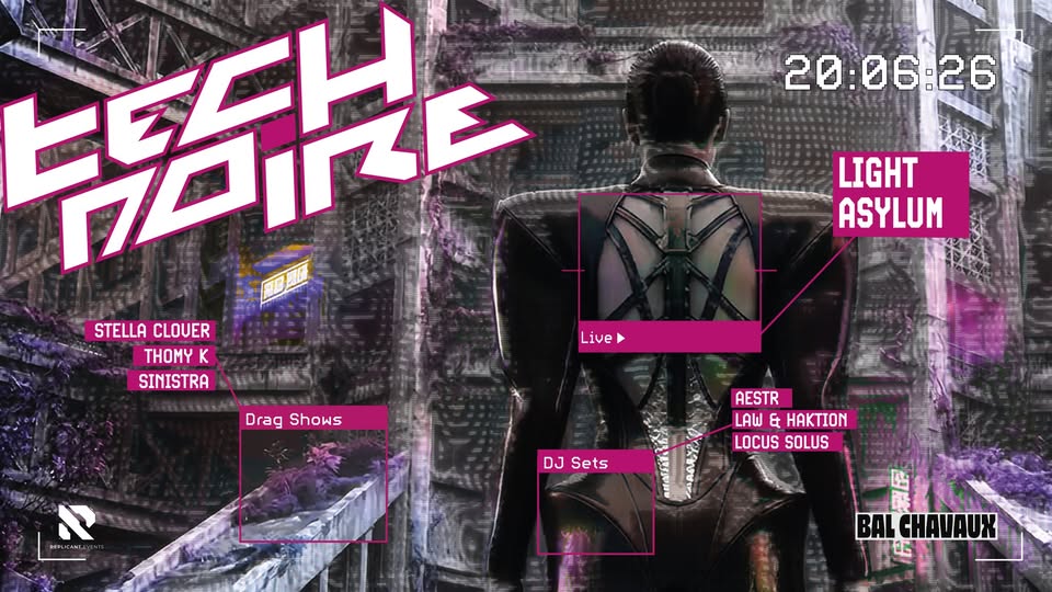Tech Noire ft. Light Asylum LIVE
