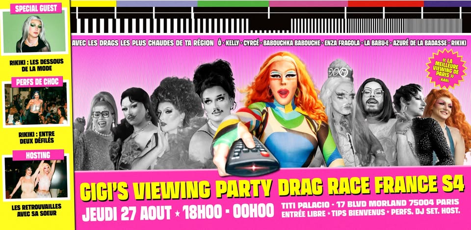 GIGI’S VIEWING PARTY - DRAG RACE FRANCE SAISON 4! - EP 08!
