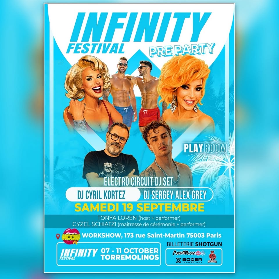 INFINITY FESTIVAL pré-party